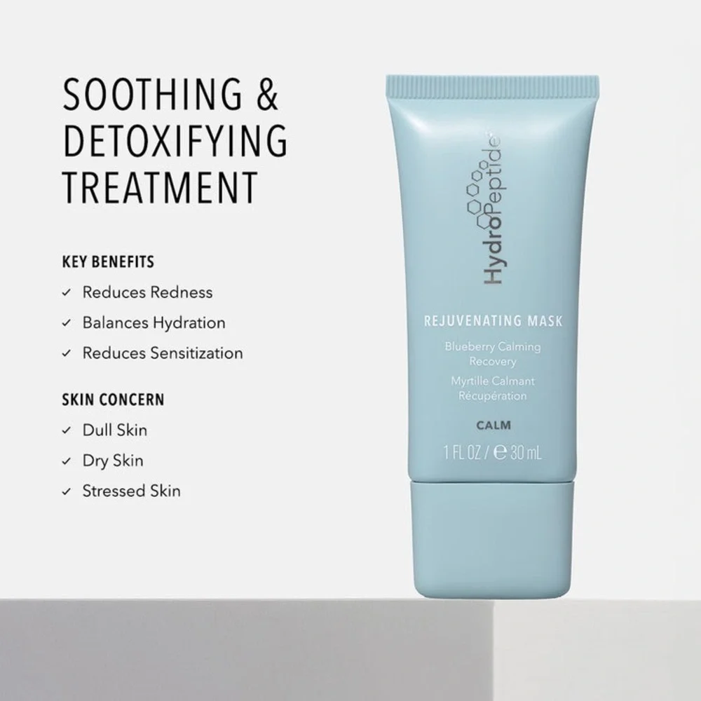 HydroPeptide Calming Mask in Soft Blue - Picture 2 of 10
